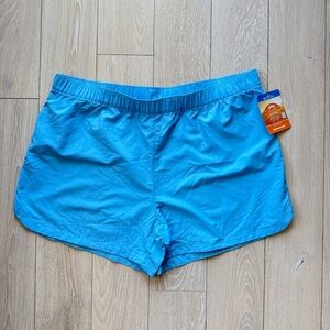 NWT Columbia Omni-Shade Blossom Bay Shorts 4” Inseam in Light Blue Women’s SizeL